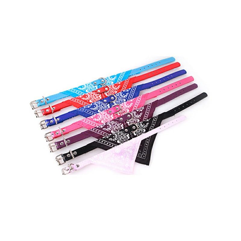 Stylish Black Bandana Collar for Small Dogs & Cats – Soft, Lightweight & Easy to Wear